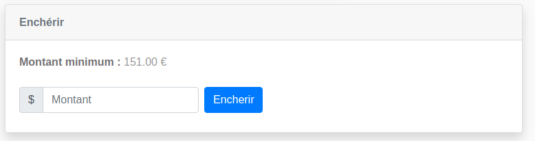 Enchérir